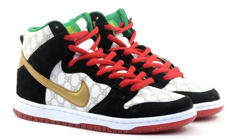 nike sb gucci sample|Nike SB Dunk High Gucci Sample Custom .